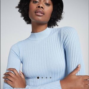 Bershka Ribbed long sleeve